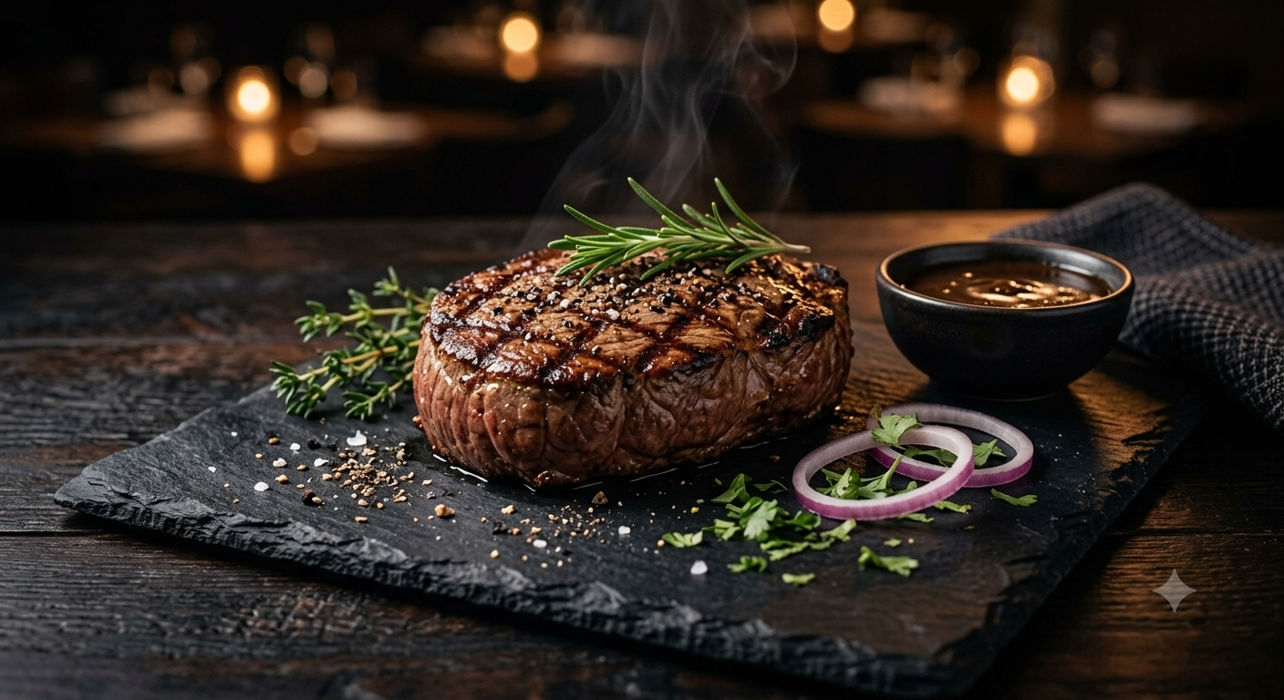 Flame Grilled Steak